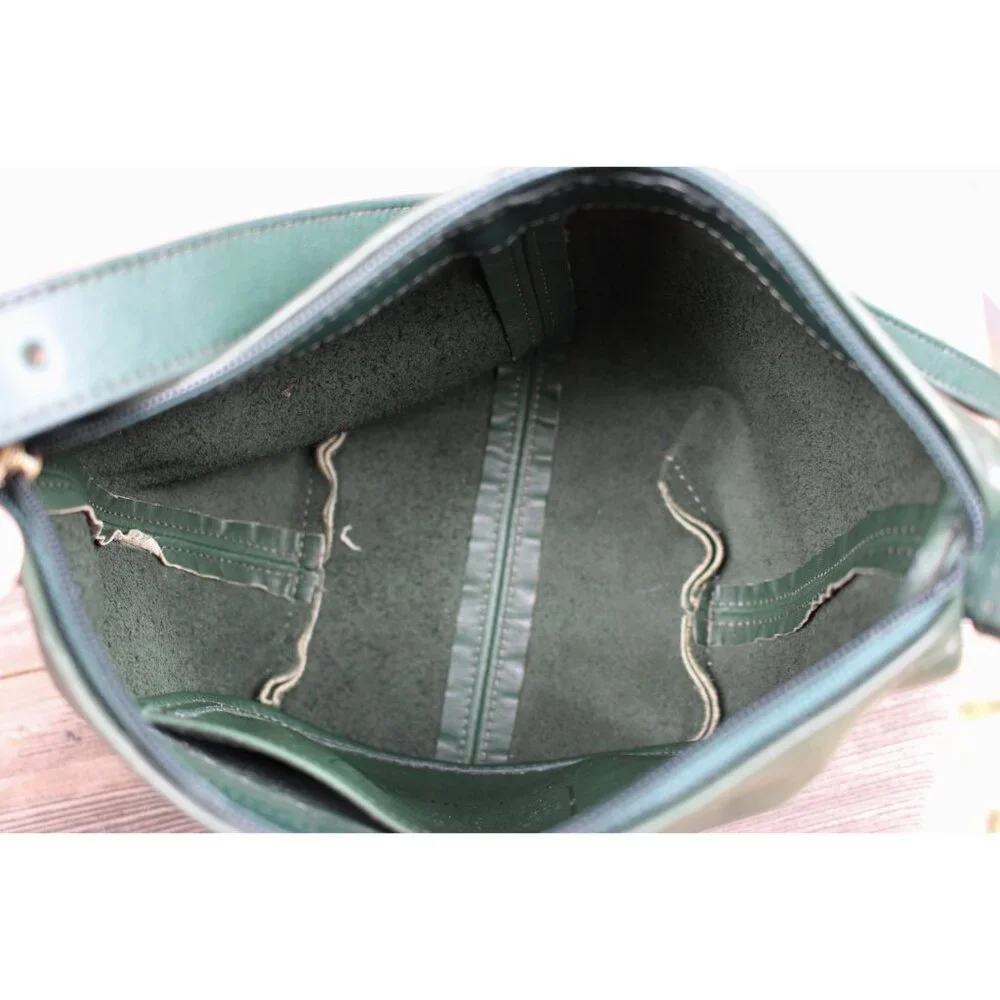 Coach Vintage - MacDougal Zip Crossbody 4130 in Bottle Green, USA Pre-1994